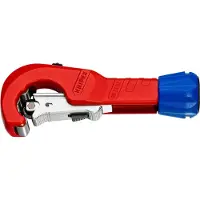 Knipex TubiX, Rörkapare, Rostfritt stål, Plast, Rostfritt stål, Blå, Röd, 260 mm
