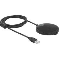 DeLOCK Hand USB-mikrofon 20672 Sändare signal:USB, Sladd