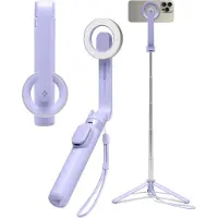 Spigen S571W Selfie Stick / stativ - MagSafe-kompatibel - Lavendel