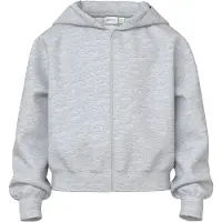Name it Sweatjacka ljusgrå