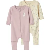 Name it Pyjamasdräkt - Noos - 2-pack - NbfNightsuit Rabbit - Sum - - 3 år (98) - Pyjamasdräkt