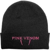 Ginza.se BlackPink: Unisex Beanie Hat/Pink Venom (Black)