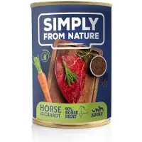 Simply From Nature Hästkött med linfrö 3 x 400 g