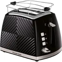 Russell Hobbs - Groove 2S Toaster - Black