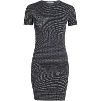 Calvin Klein J20j223205 Kortärmad Kort Klänning