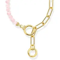 Thomas Sabo Glam & Soul Cosmic Amulet rose quartz gold halsband KE2193-414-9-L47v