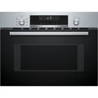 Bosch Serie 6 CMA585GS1, Inbyggd, Kombinationsmikrovågsugn, 44 l, 900 W, Inbyggd display, LCD