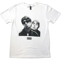 Ginza.se Oasis: Unisex T-Shirt/Noel & Liam Square Photo (White) (Large)