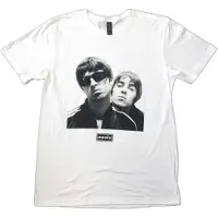 Ginza.se Oasis: Unisex T-Shirt/Noel & Liam Square Photo (White) (Medium)