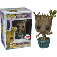 Funko POP! Galaxens Väktare Förundran Exklusiv Dansande I Am Groot-figur