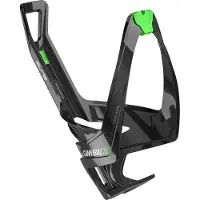 Elite Cannibal XC Bio Based Bottle Cage Black/Green Flaskhållare för cykel