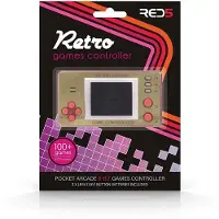 24.Se Retro handkontroll med inbyggd LCD-skärm och 150 klassiska spel