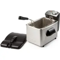 Domo DO458FR, 4 l, Single, Svart, Rostfritt stål, 3000 W