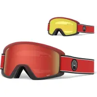 Giro vinterglasögon SEMI RED ELEMENT (spegelglas färgat AMBER SCARLET 40% S2 + färgat glas YELLOW 84% S0) (NY)