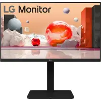 LG PC-skärm - - 24BA450-B - 60,5 cm (23,8") - Full HD 1920 x 1080 - Svarstid 5 ms