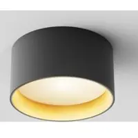 Maytoni LED taklampa Vega, Svart, Vardagsrum / matsal, Aluminium / grå / zink, LED-taklampa