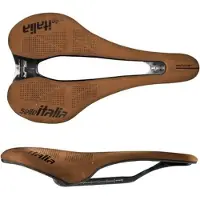 Selle Italia SLR BOOST KIT CARBONIO sadel, Superflow S (match S3), Carbon Rail+10mm, Nubuk Line Limited Edition (NEW)