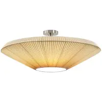 Bover Design taklampa Siam 80, dimbar, Creme / bärnsten, Vardagsrum / matsal, Syntetmaterial, Design, Taklampa