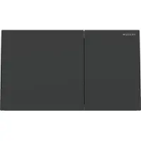 Geberit Manöverplatta Sigma70 matt svart RF stål