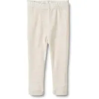 Wheat Leggings - Ull - Agi - Äggskal Melange - - 68 - Leggings - Ull
