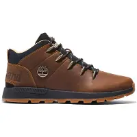 Timberland Boots med snörning 'Sprint Trekker' kastanjebrun / svart