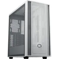 Cooler Master MasterBox 600 Lite Midi-Tower Datorchassi Vit Sidofönster, Dammfilter