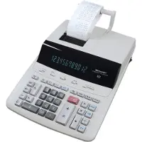 Sharp CS-2635 RHGY bordregnemaskine med strimmel