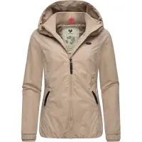 Ragwear Funktionsjacka 'Dizzie' cappuccino / svart