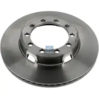 DT Spare Parts Bromsskiva 7.36013, 1 Stycke