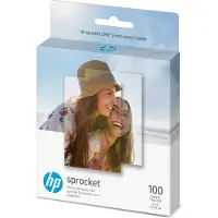 HP Sprocket 2x3" Premium Zink Klisterpapper (100 Ark) Kompatibel med Sprocket