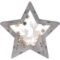 Star Trading Bordsdekoration Fauna | 25x24cm | brun []