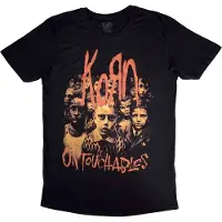 Ginza.se Korn: Unisex T-Shirt/Untouchable (Black) (X-Large)
