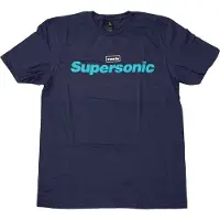 Ginza.se Oasis: Unisex T-Shirt/Supersonic Title Colour (Navy Blue) (Large)