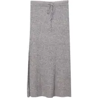 Pull&Bear Kjol gråmelerad