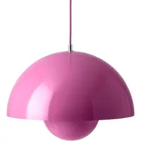 &tradition Taklampa &Tradition, Flowerpot VP7, dimbara, Rosa / ljusröd, Vardagsrum, Metall, Design
