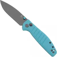 Bestech Bestechman Goodboy Jr BMK10D PVD D2, Blue G10 pocket knife, Keanu design
