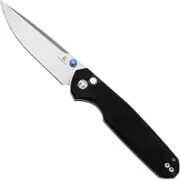Bestech Bestechman Velix BMK07A 14C28N, Black G10 pocket knife, Ostap Hel design