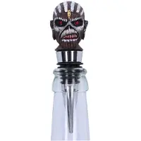 Nemesis Now Iron Maiden: Book of Souls Bottle Stopper 10cm