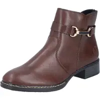 Rieker Ankelboots mörkbrun