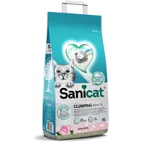 Sanicat Clumping White Rose Petal kattsand