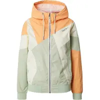 Iriedaily Funktionsjacka 'Puzzled' kräm / mint / pastellorange