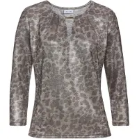 LASCANA T-shirt silvergrå