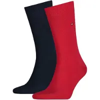 Tommy Hilfiger 2-Pack Classic Flag Embroidery Socks