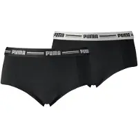 Puma Hipstertrosor - 2-pack - Everyday - Kvinnor - Svart - - XS - Xtra Small - Hipstertrosor