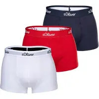 s.Oliver Boxershorts röd / svart / vit
