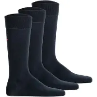 HUGO Three-pack of regular-length socks with logos