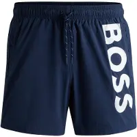 BOSS för män. 50514502 Bläckfisk baddräkt marinblå (XXL), Strandkläder, Polyamid, Marino