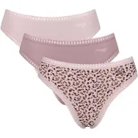 Sloggi Trosor GO Crush High leg PACK DE 3 kvinnor - Rosa - EU S