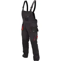 TOYA YATO arbetskläder hängselbyxor WORK PANTS storlek L