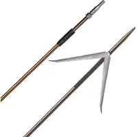 Salvimar Inox 17-4ph Sistema Vuoto 45 Degree Angle Dubbel Flopper Pneumatisk Spjutaxel 7 Mm